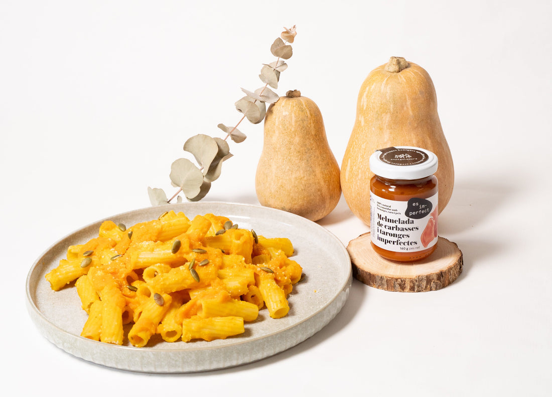 Macarrones con mermelada de naranja