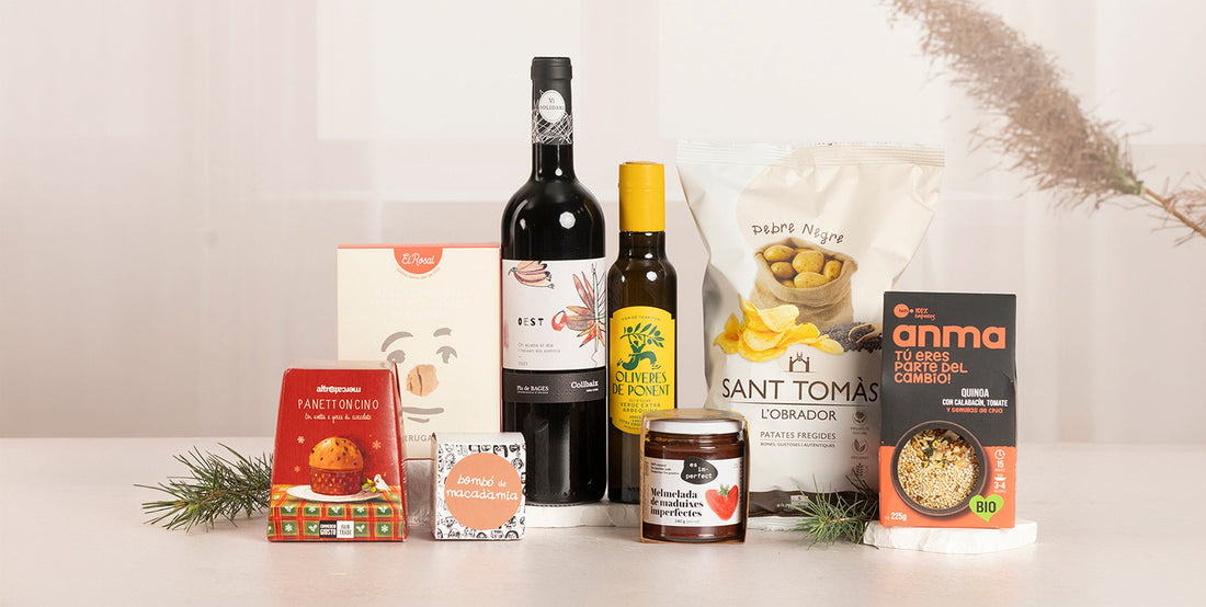 es im-perfect® en los lotes de Navidad de Llobet Regals