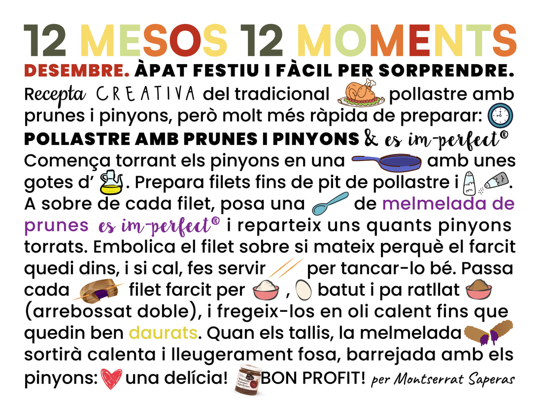 Diciembre, comida festiva y fácil para sorprender