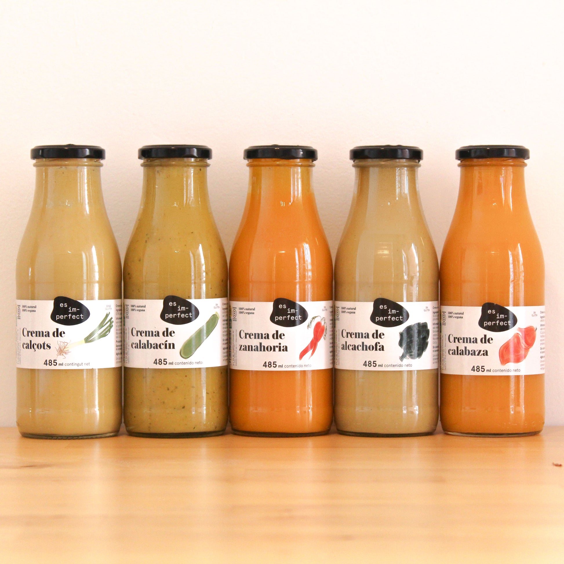 Mix de cremas vegetales
