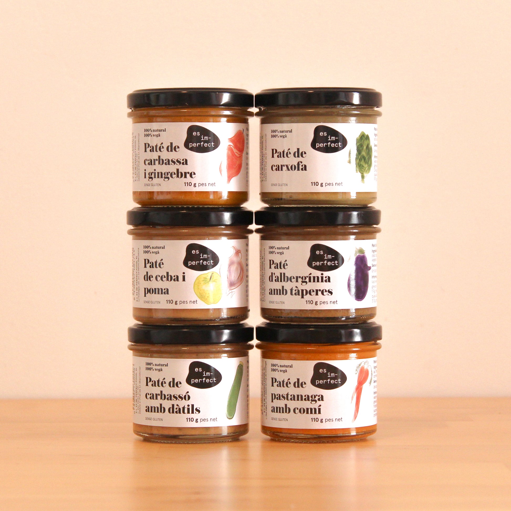 Mix patés vegetals