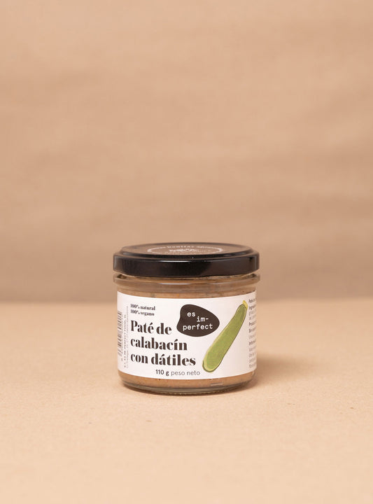 Paté de calabacín con dátiles