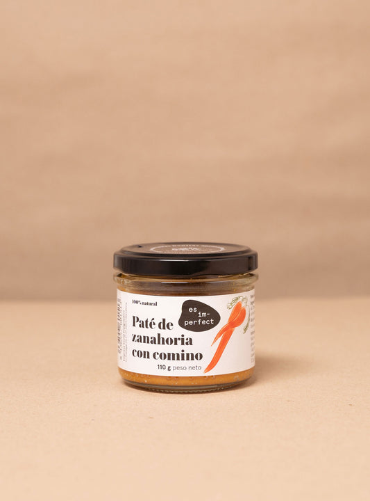 Paté de zanahoria con comino