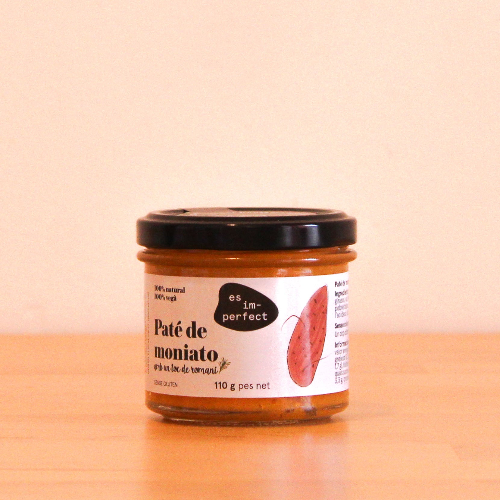 Sweet potato pate with a touch of rosemary