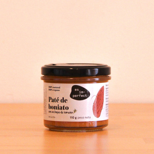 Paté de boniato con un toque de romero