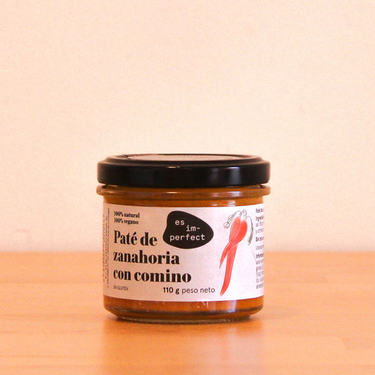 Paté de zanahoria con comino